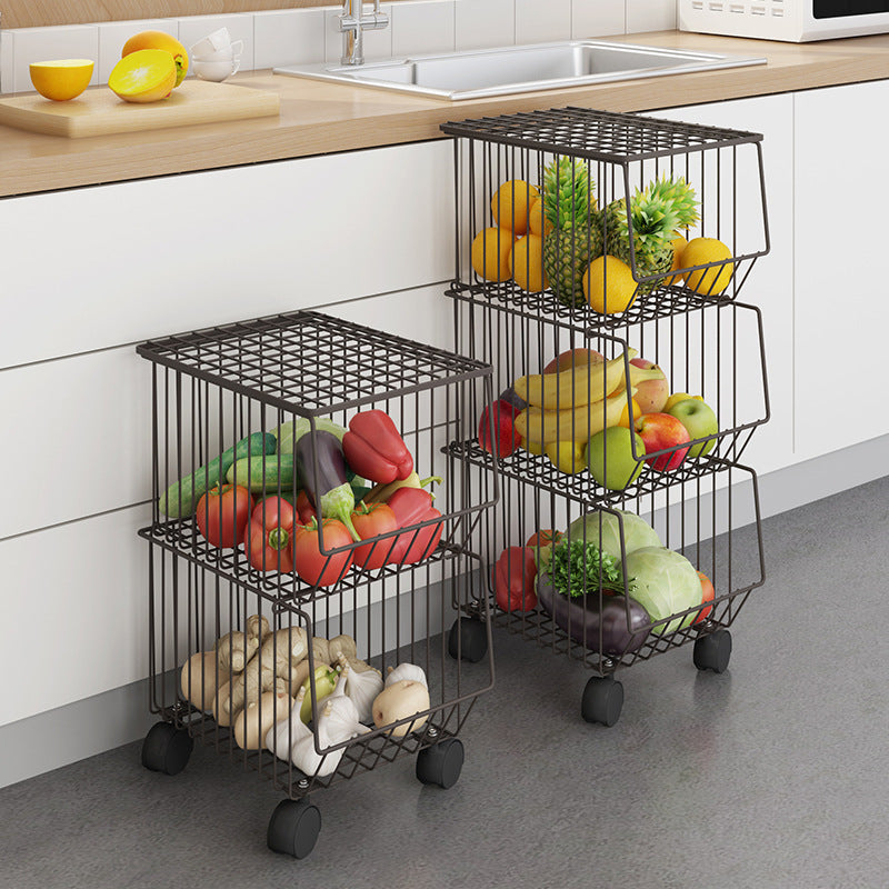 Black Paint Seasoning Bottle Finishing Storage Rack