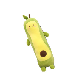 Long Avocado Soft Stuffed Plush Pillow Toy