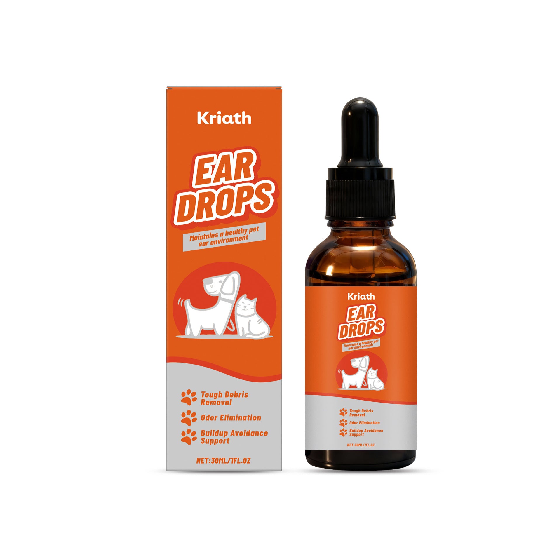 Pet Care Solution With A Gentle Formula For Cleaning Ear Canals