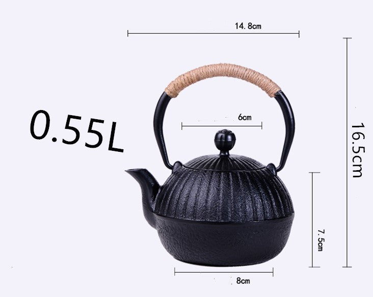 Akito 0.5 liter cast iron teapot
