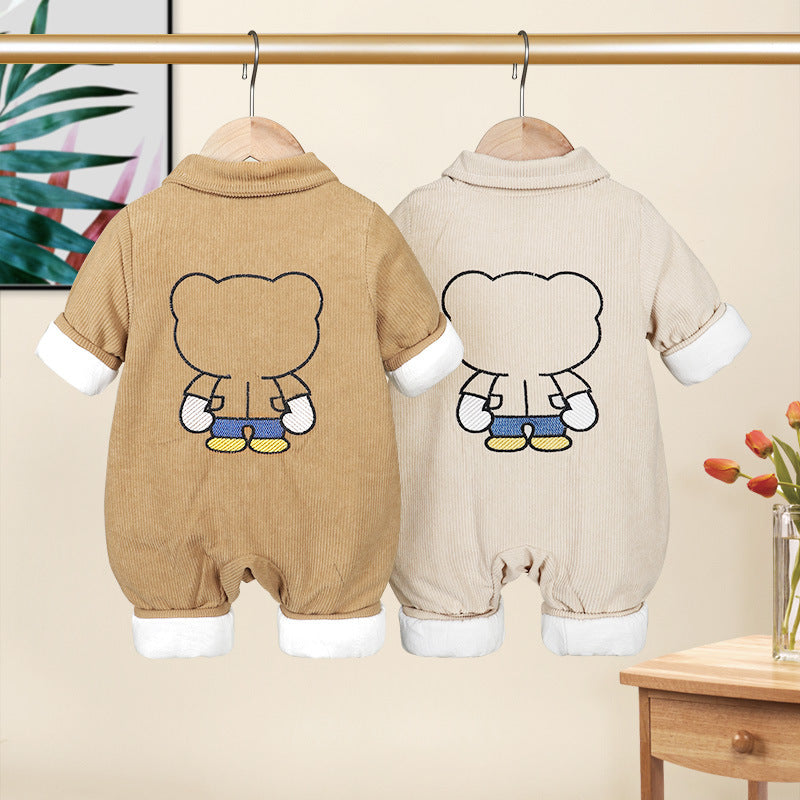 Infant Autumn Clothes Clothes Spring Double Layer