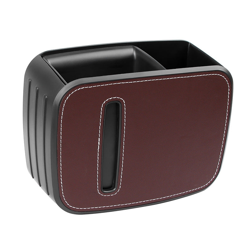 New Waterproof Car Trash Can Bin Auto Accessories Universal Organizer Garbage Dump Cars Storage Pockets Closeable Portable Box