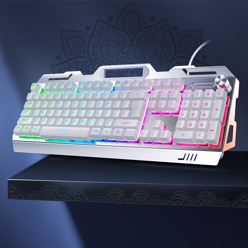 Silver Eagle V2G5 Mechanical Feeling Metal Keyboard Mouse Headset Three-piece Suit