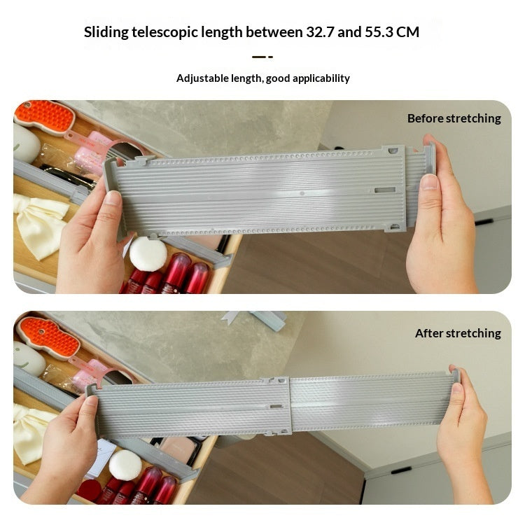 Drawer Organizer For Kitchen Cutlery Divided Compartments