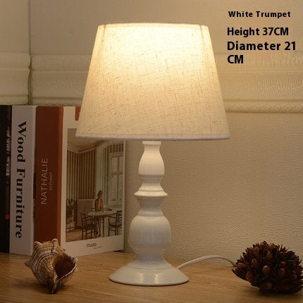 American Style Desk Lamp Bedroom Small Night Lamp Nordic Minimalist