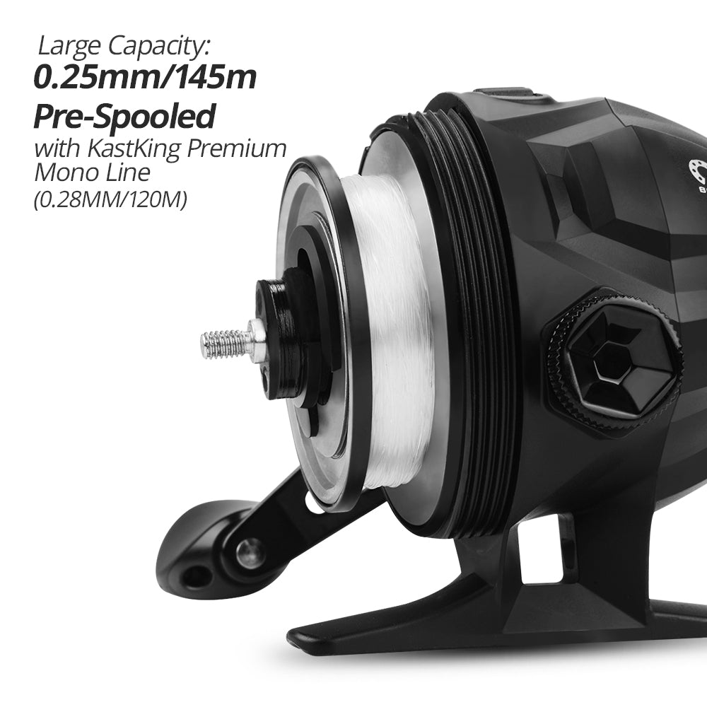 Fishing Reel Full Line Cup Built-in Lure