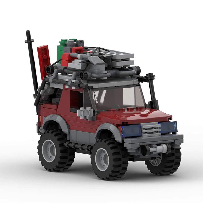 Off-Road Diy Assembling Building Blocks Toy Car Model