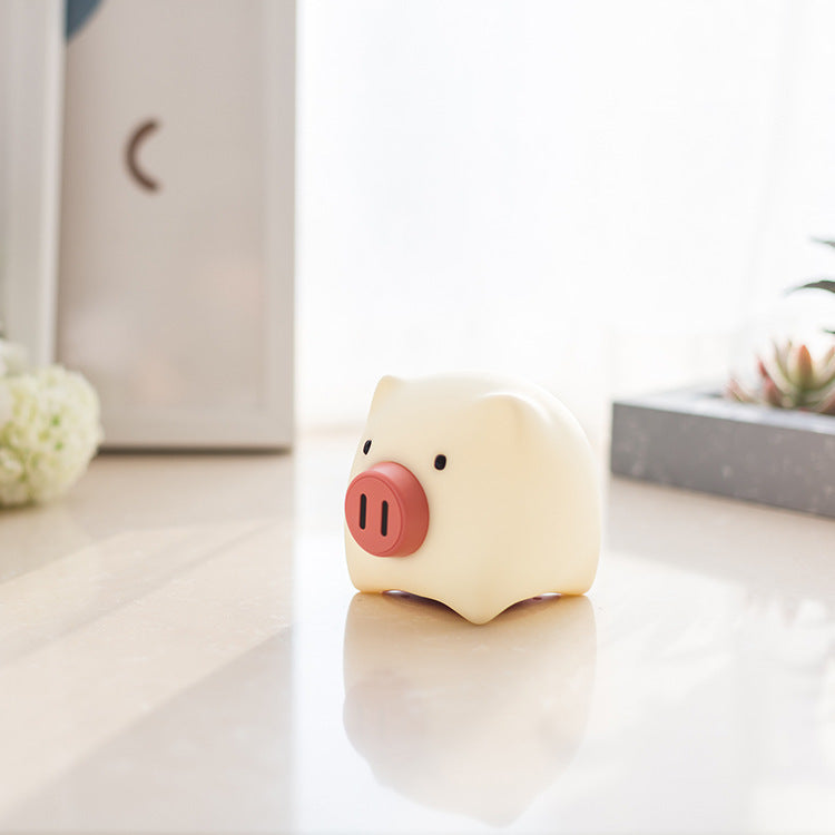 Ye Mingzhu Pig emotional silicone lamp