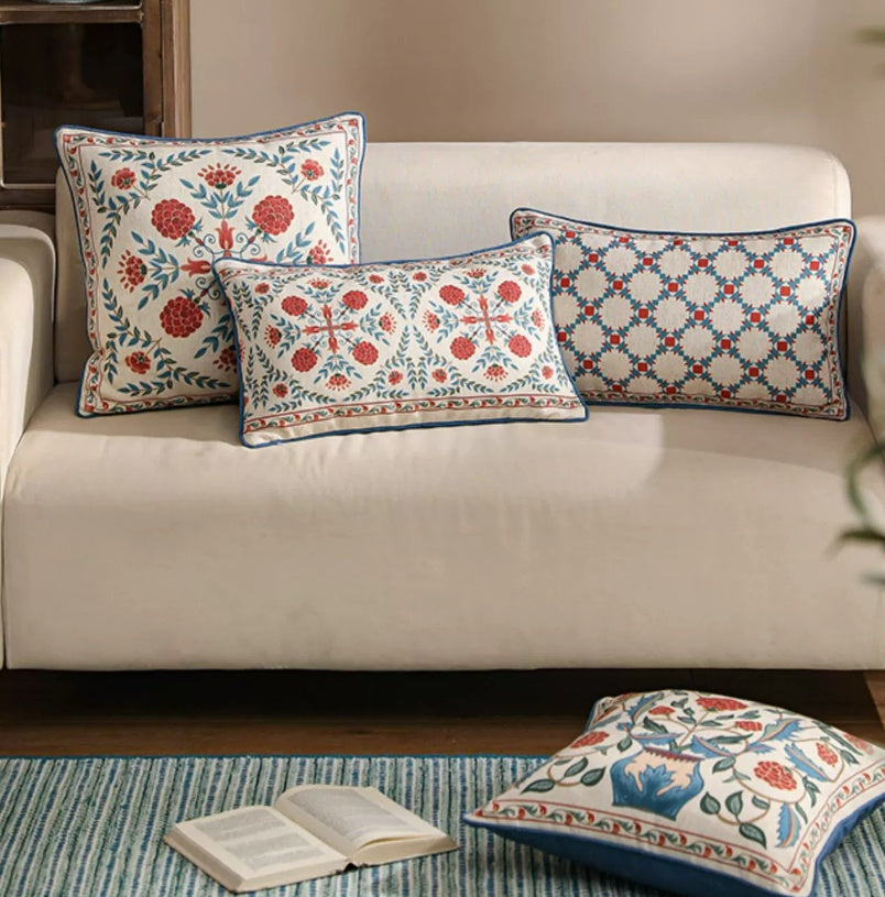 Puno Pillow Sofa Living Room American Retro