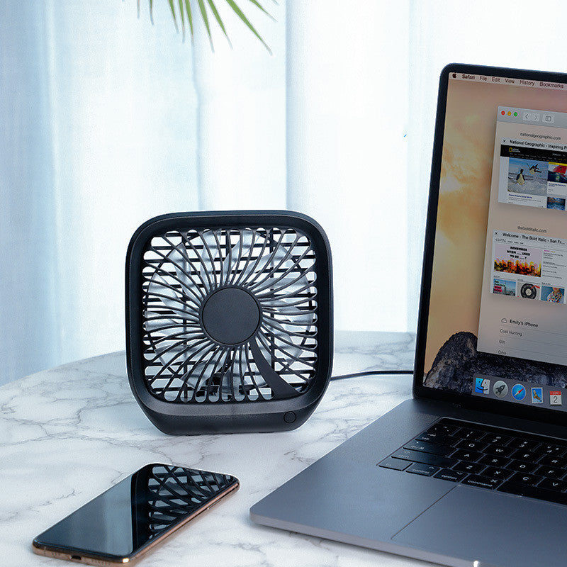 Folding Car Rear Seat Fan With Strong Wind In The Car
