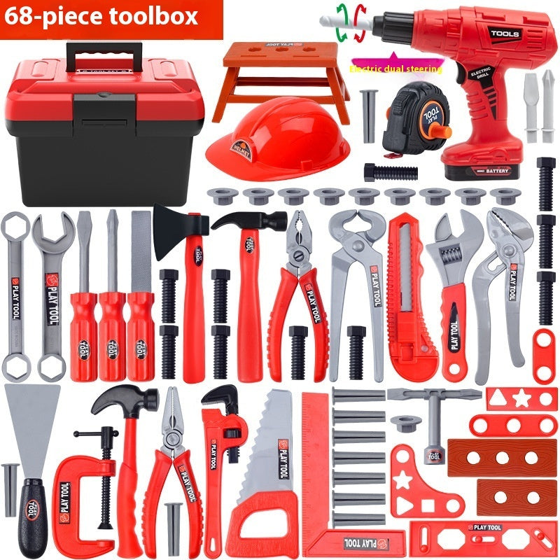 Children's Play House Toys Tool Kit
