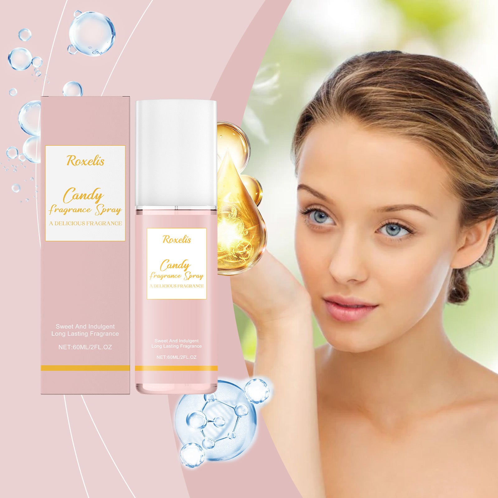 Candy Fragrance Spray Long-lasting Natural Mild
