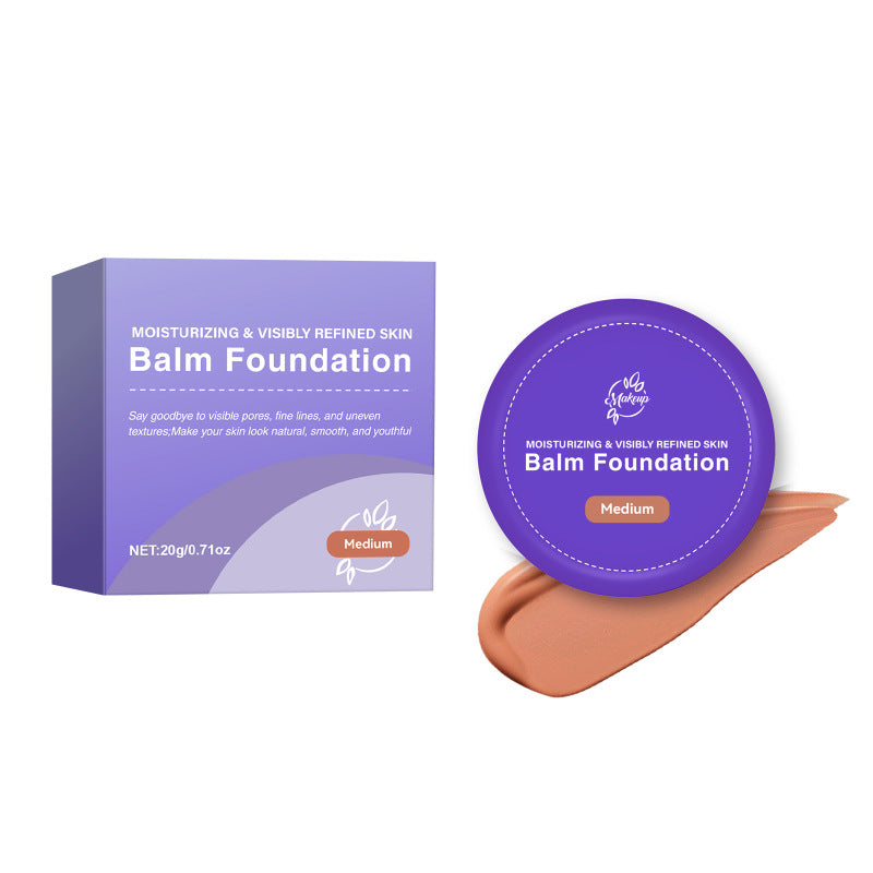 Concealer Foundation Cream Lightweight Moisturizing Nude Makeup Lasting