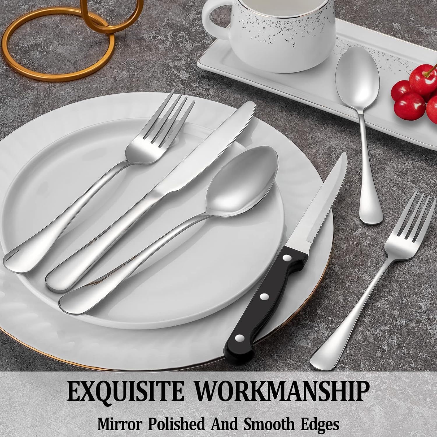 Steak Knife And Fork Tableware Suit