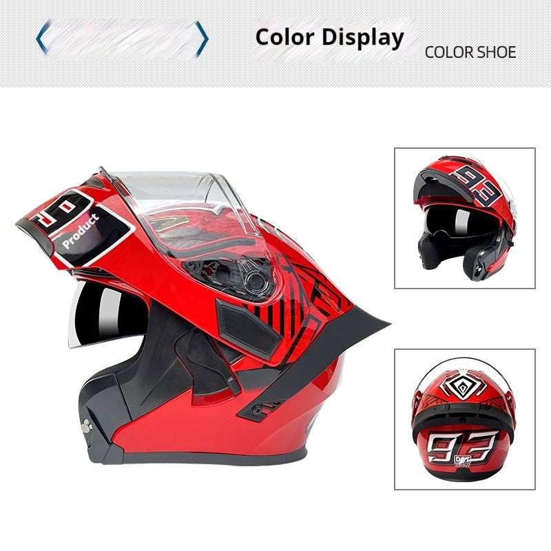 Personalized Big Tail Knight Safety Four Seasons Universal Helmet