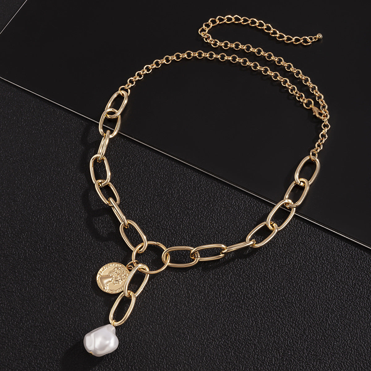 Korean Style Design Necklace High Street Retro Temperament