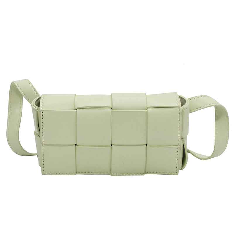 Leather Belt bag Fashion All-match Chest Bag Shoulder Messenger Small Square Bag