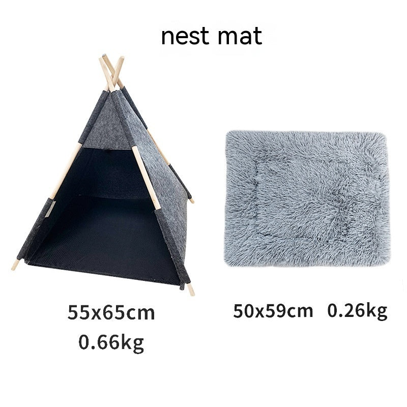 Removable Folding Pet Tent Nest