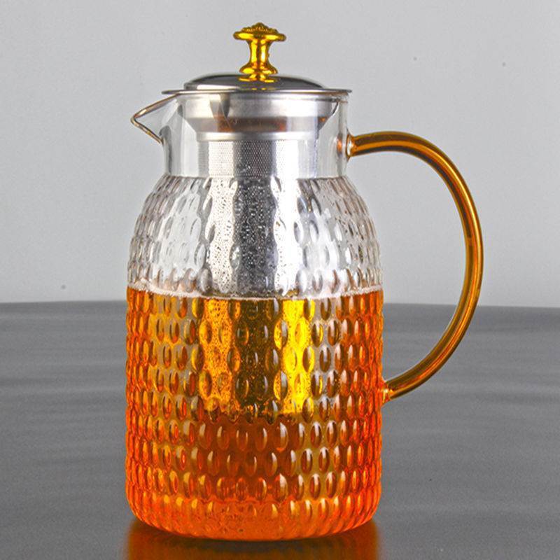 Household Heat-resistant Thick Glass Teapot Set