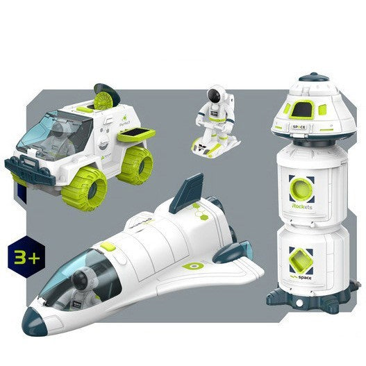 Interstellar Space Spacecraft Model Electric Vocalizing Dazzling Light Toys