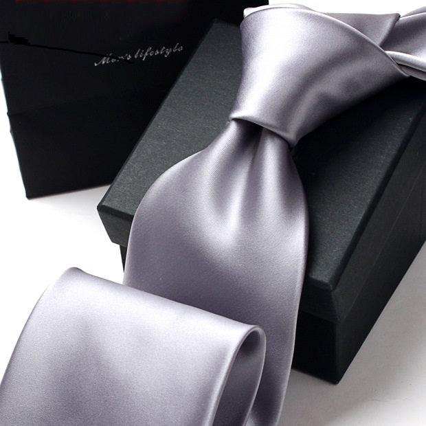 Wide Version Men's Nano Waterproof Formal Dress Business Tie