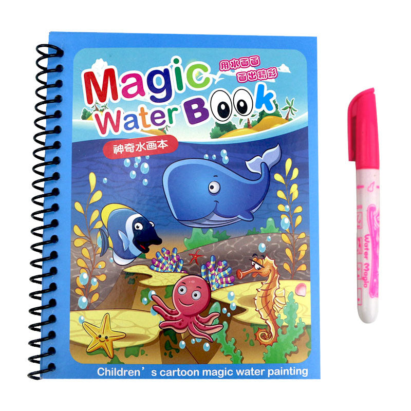 Children's Handmade Creative Magic Magic Water Painting Book