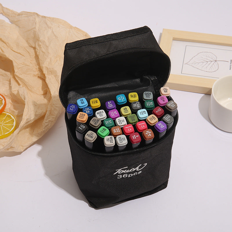 Double-ended Marker Oil-based Watercolor Pen Painting
