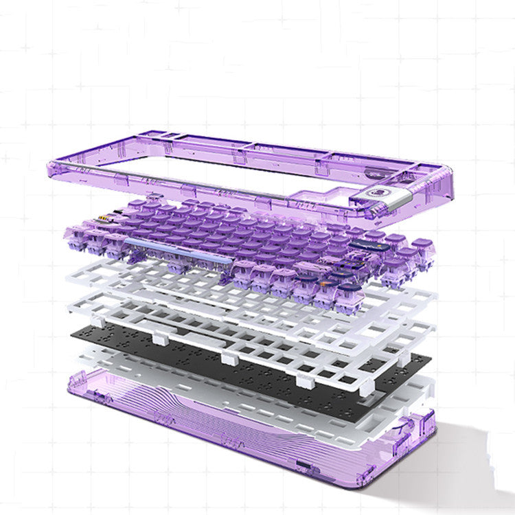 Fashion Fairy Tale Style Transparent Mechanical Keyboard
