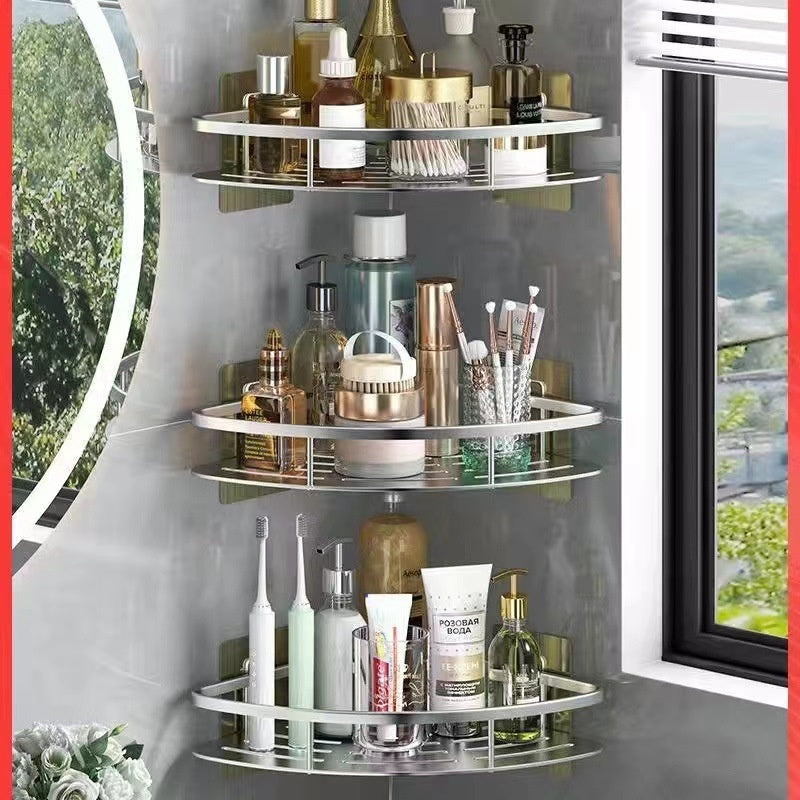 Wall-mounted Seasoning Rack Sink Draining Rag Rack Kitchen Domestic Sink Sponge Hanging Basket