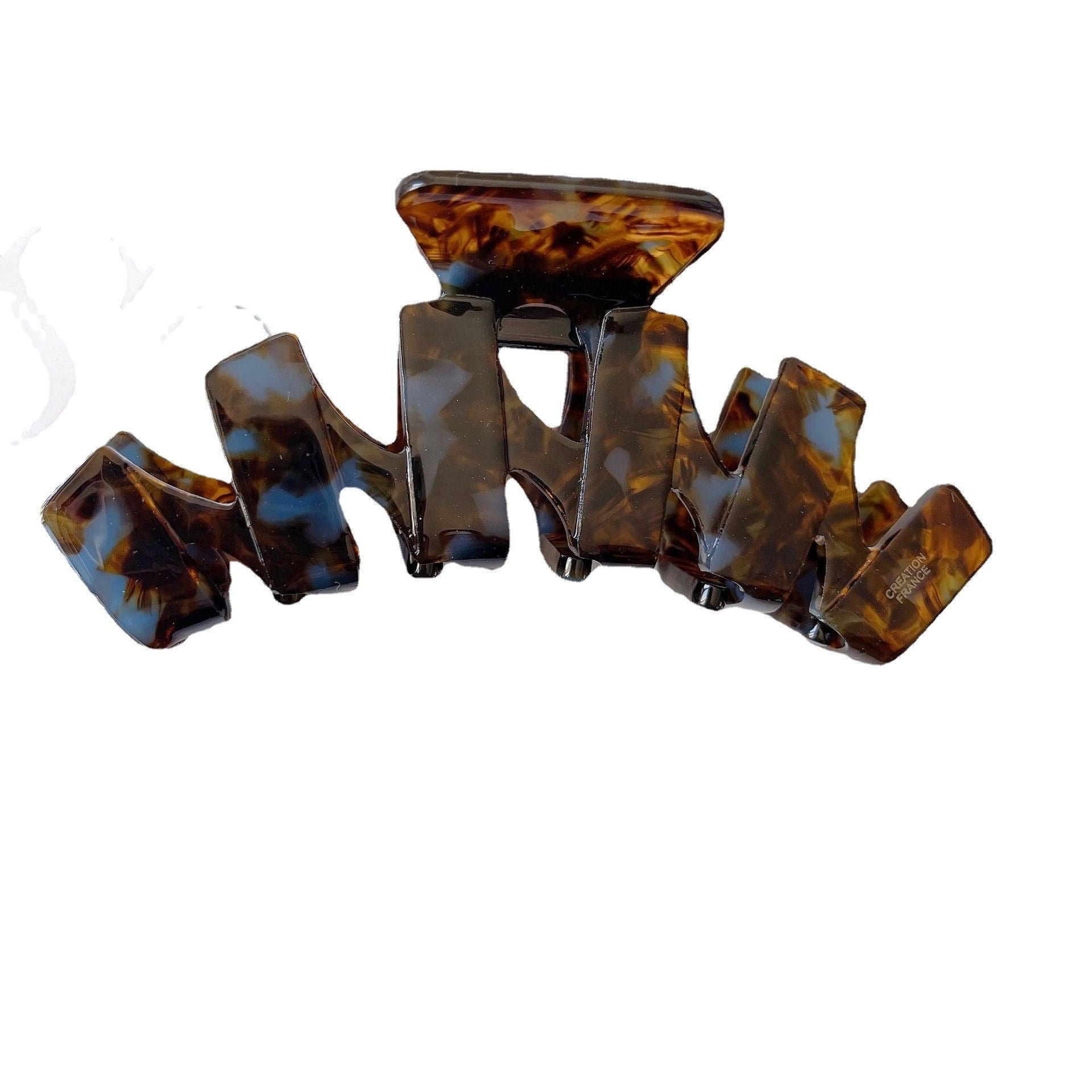 Elegant Acetate Large Back Head Updo Shark Clip