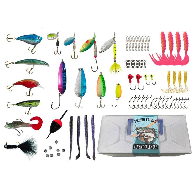Creative Fishing Tackle Box Countdown Gift