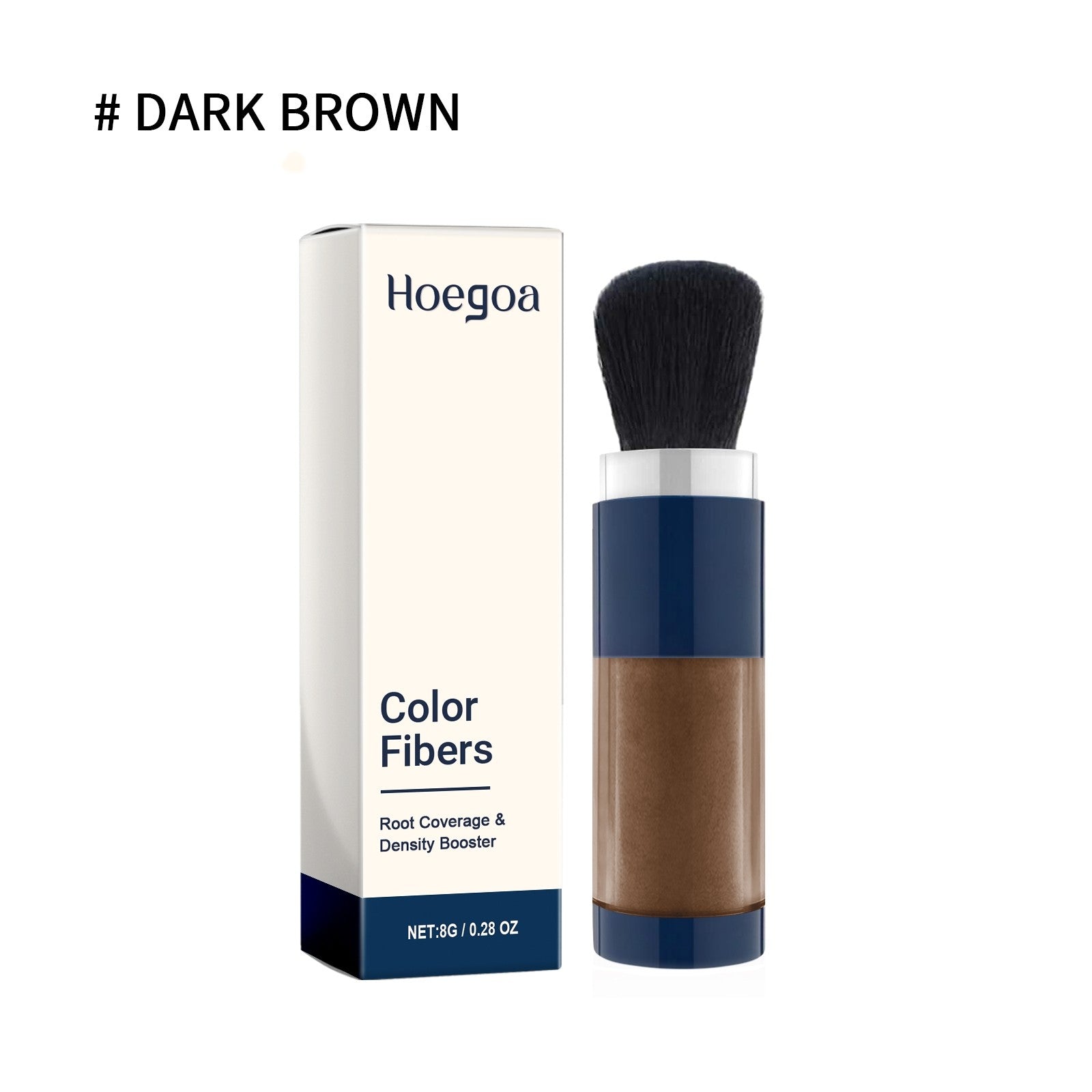 Dense hair fiber powder