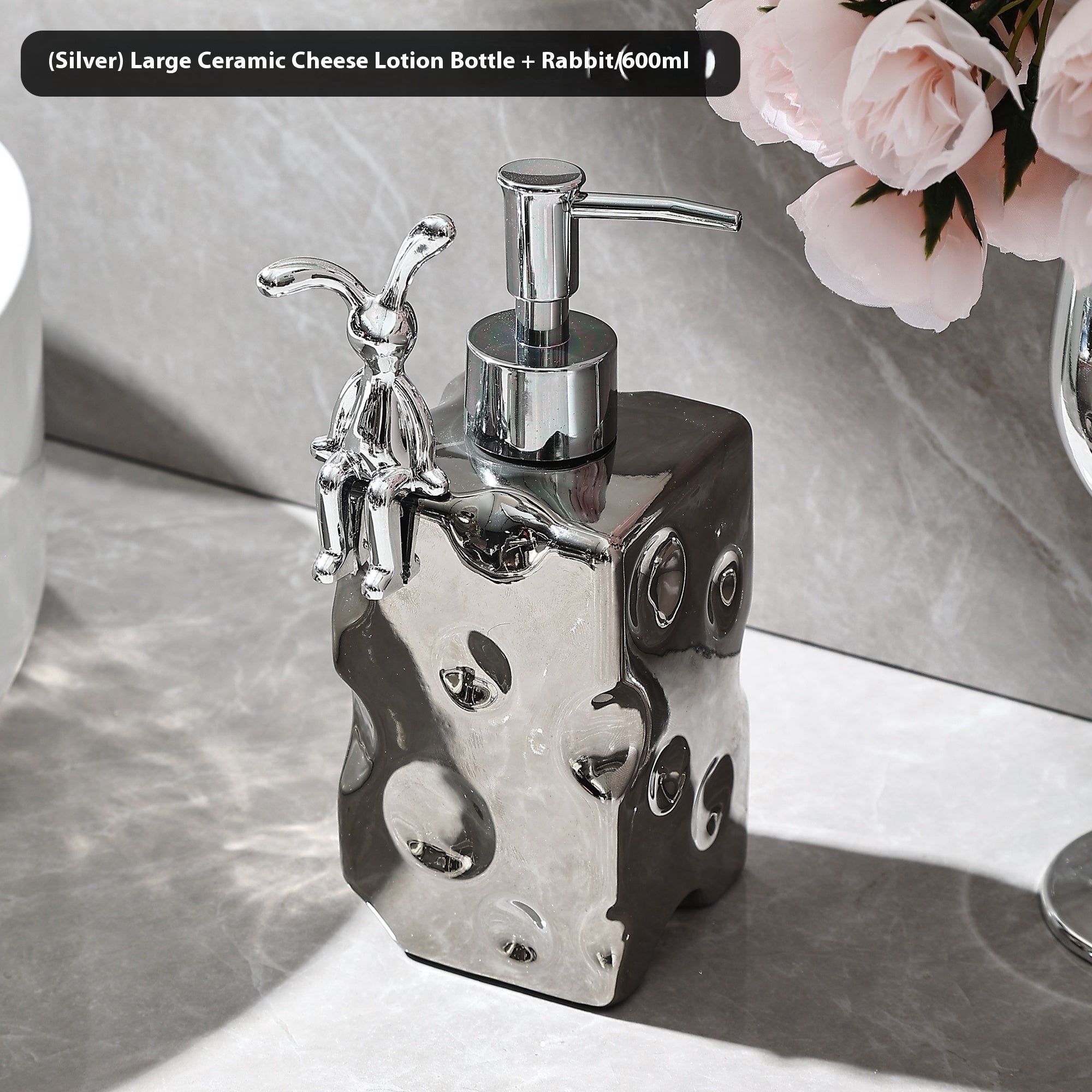 Ceramic Hand Sanitizer Storage Bottle