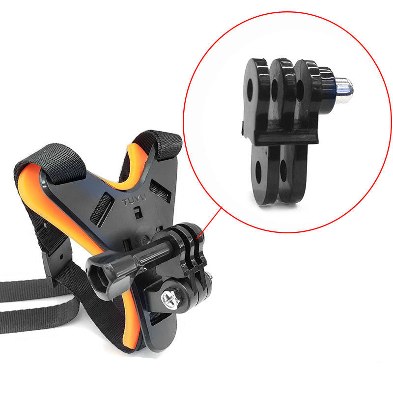 Gopro helmet brace chin brace