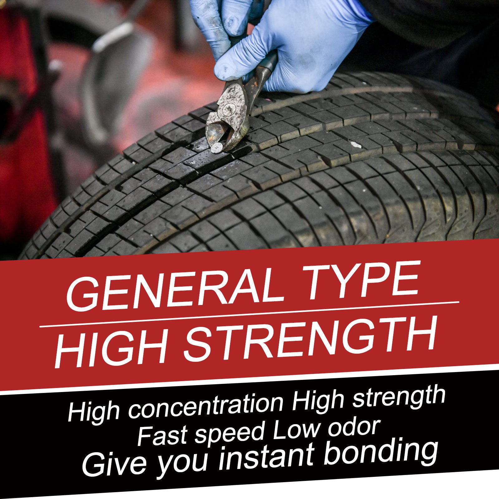 Car Tire Crack Repair Glue Sealing Adhesive Maintenance