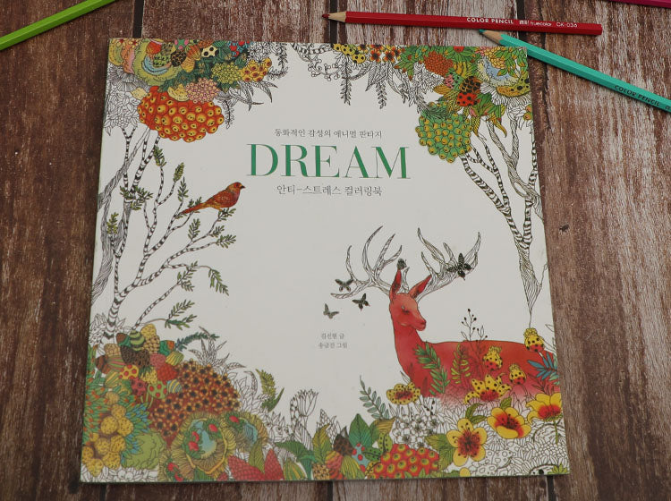 Secret Garden Painting and Coloring Book