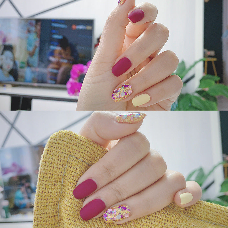 Water-based Matte Nail Polish Autumn And Winter Color Matte Matte Texture
