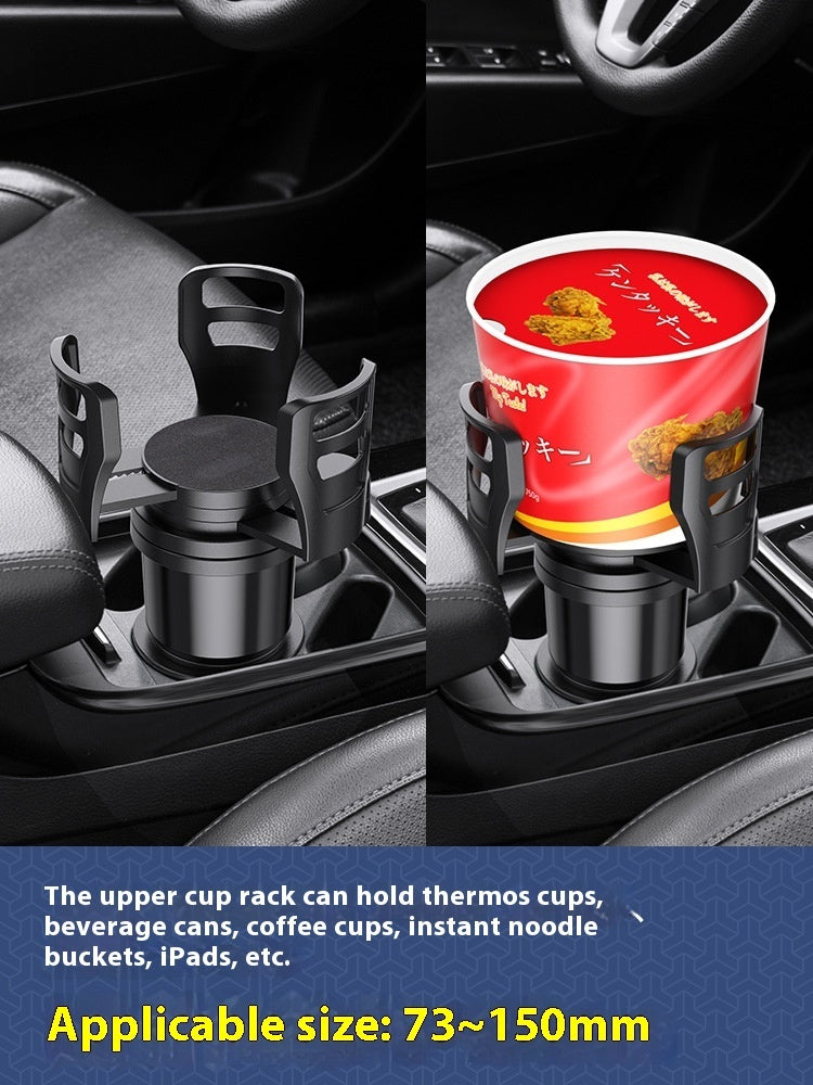 Drink Holder One Divided Into Two Cup Holder Meal Tray Car Supplies
