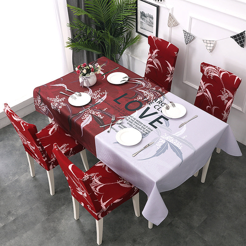 Cotton  waterproof tablecloth