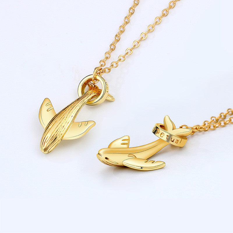 Whale Couple Necklace Pair Ins Fashion And Simple