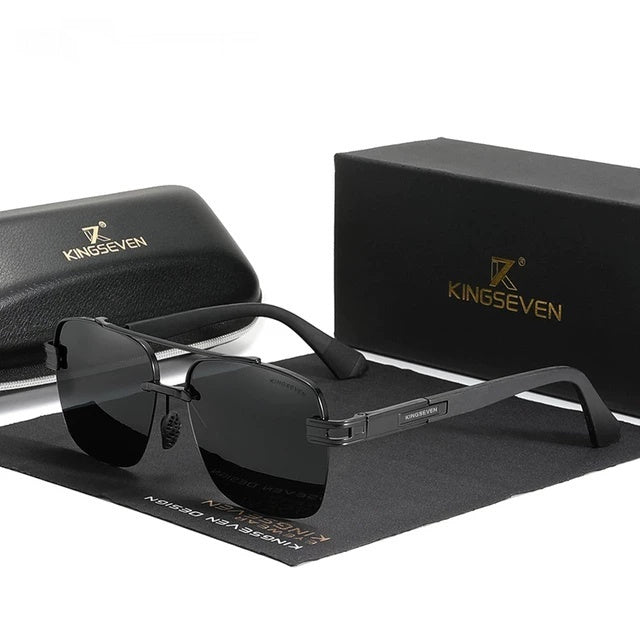 Mens Anti-Blinding Color-Changing Polarized Sunglasses