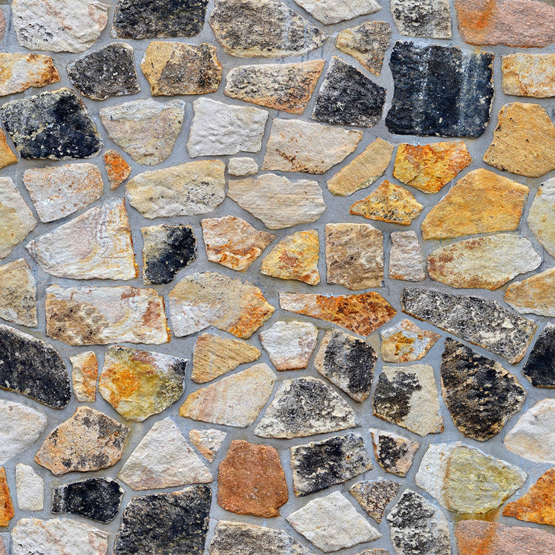 Waterproof stone balcony wallpaper