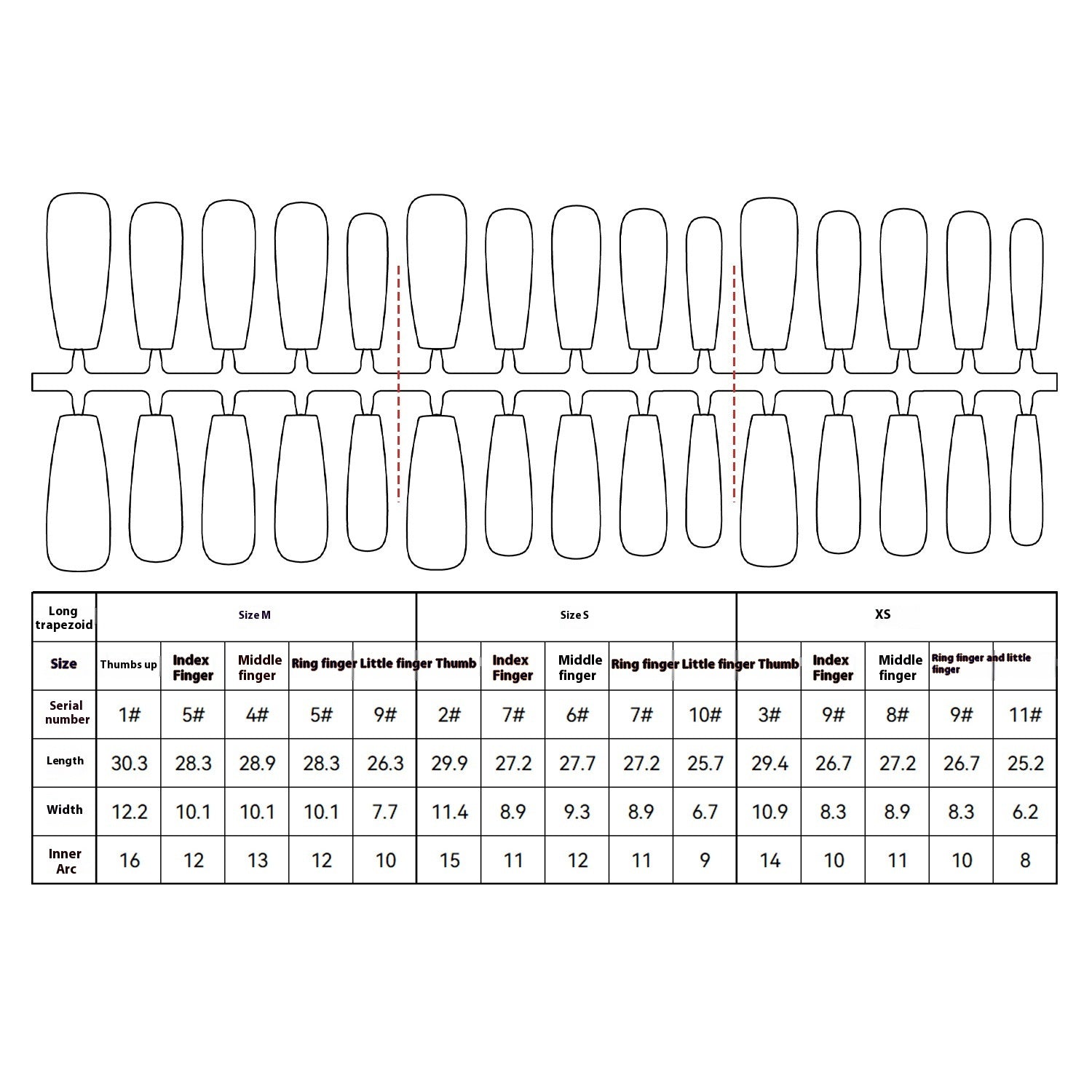Nine-tail Lady Long Ladder Plated Crystal Suede Frosted Sealing Nail Art