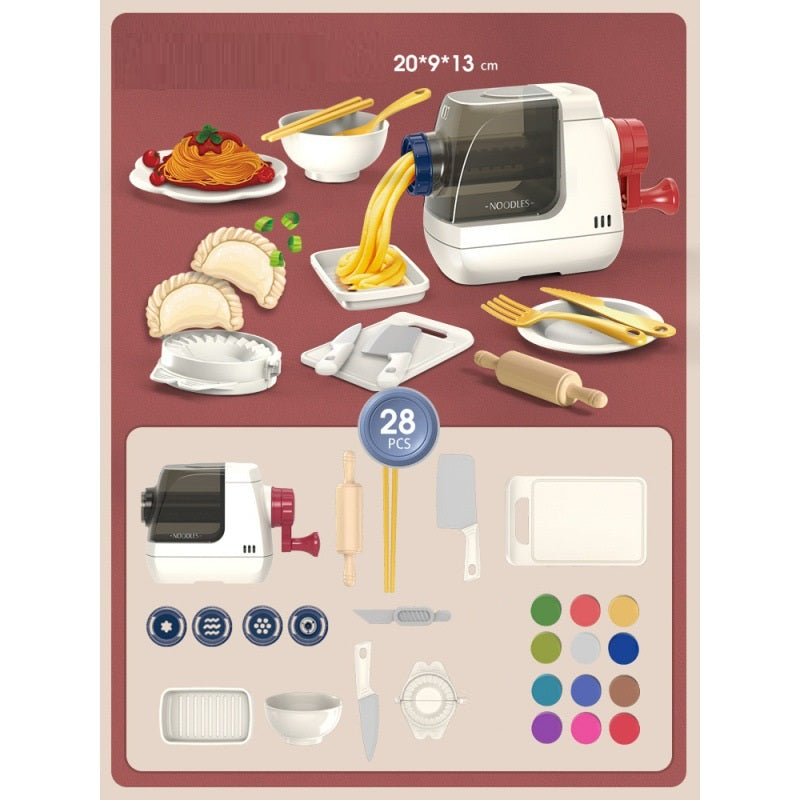 DIY Plasticine Toy For Children's Play House Color Clay Bread Machine