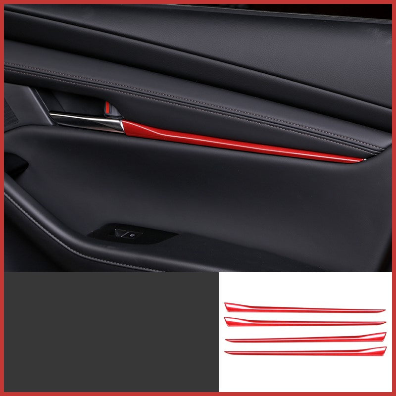 Decorative sequin stickers for interior control gears
