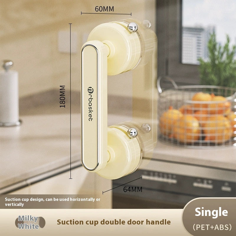 Bathroom Home Sliding Door Suction Cup Door Handle