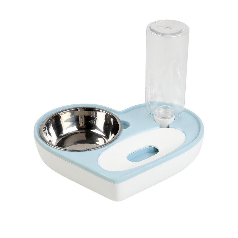 Cat Bowl Dog Bowl Double Bowl Non-wet Mouth Dual-use