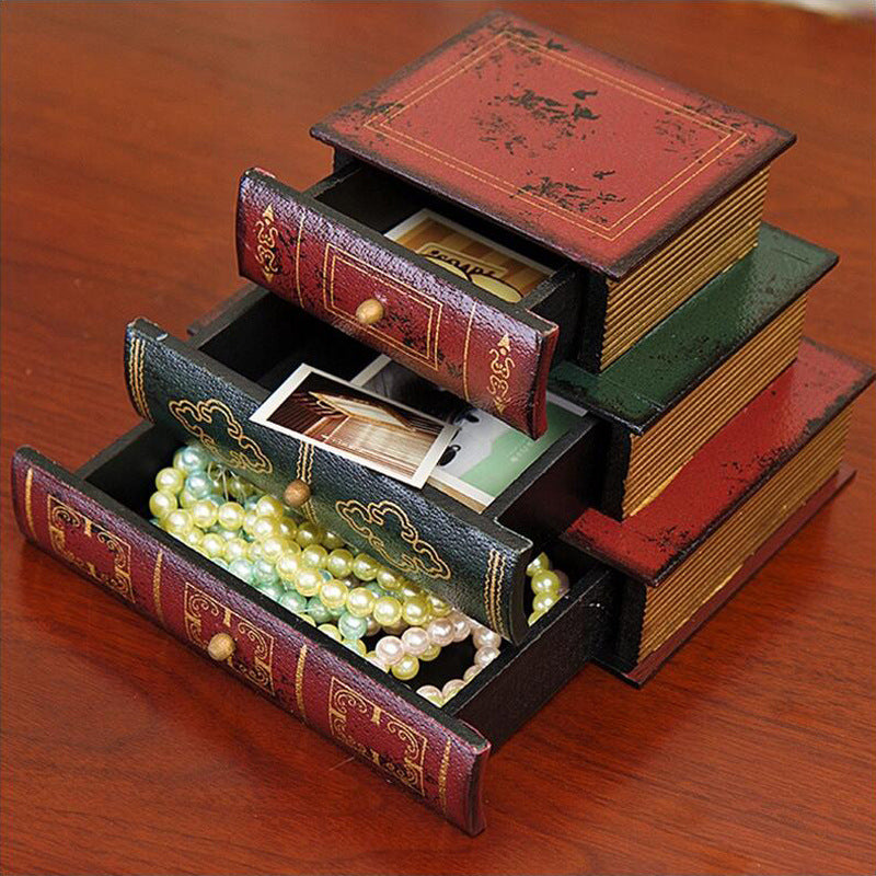European Style Home Decoration Jewelry Drawer Storage Box