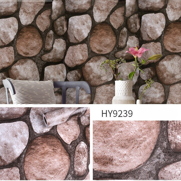 Self-pasted Refurbished Wallpaper Waterproof Three-dimensional Printing