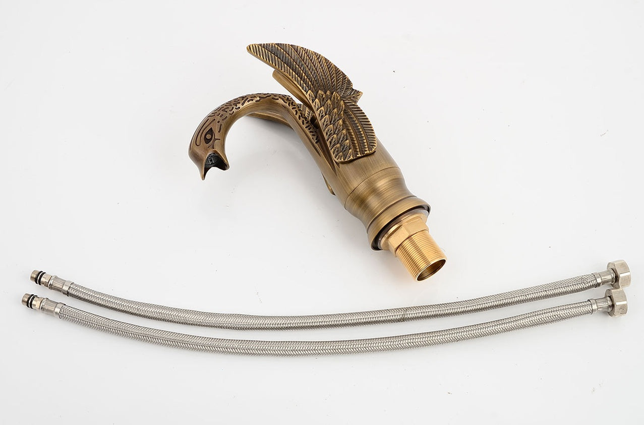 All copper antique faucet